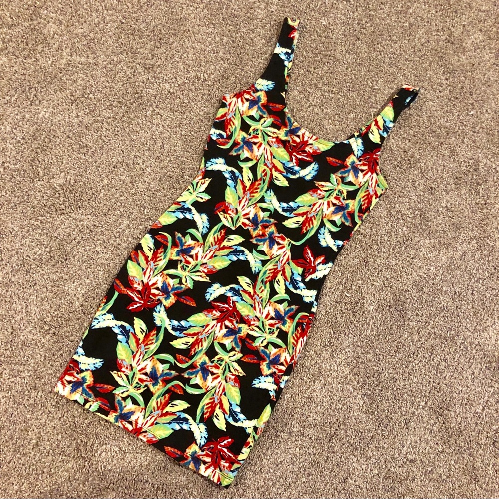 Black Floral Dress
